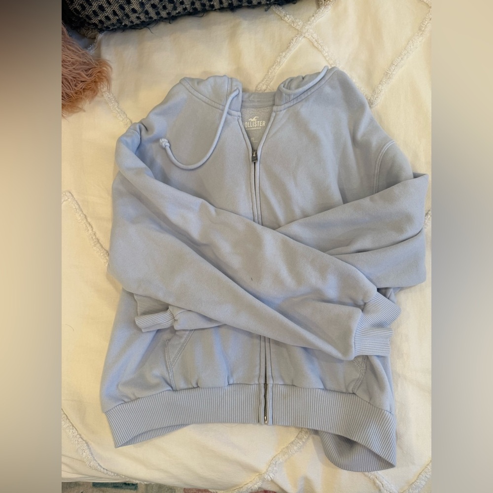 Hollister Light Blue Hoodie